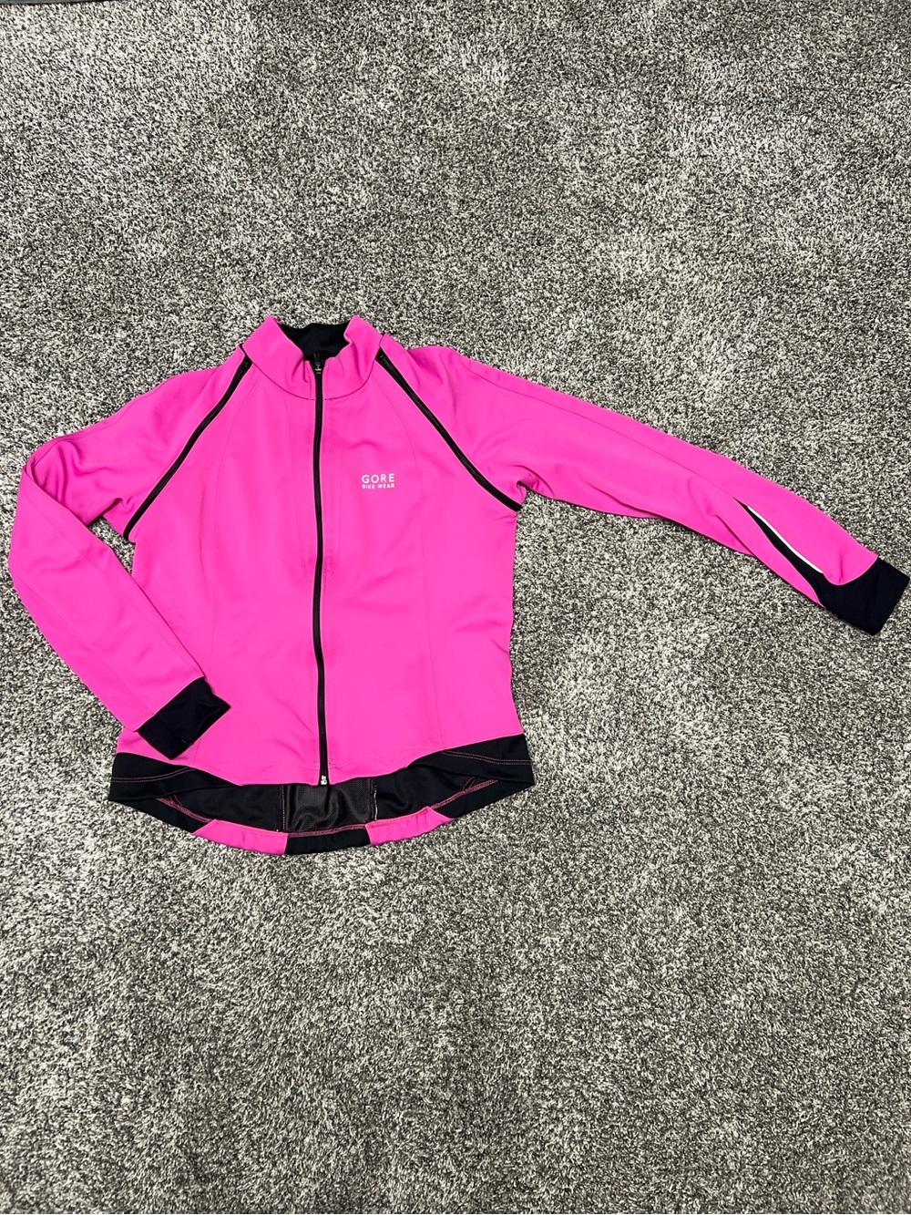 GORE BIKE WEAR Hot Pink Women’s windstopper size XL Cycling Activewear